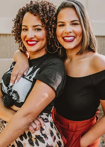 Jenny and Wendy, founders of Pure Motherhood
