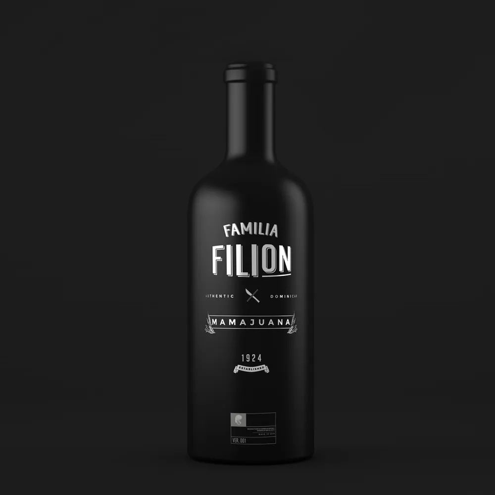 Filion Mamajuana: bottle