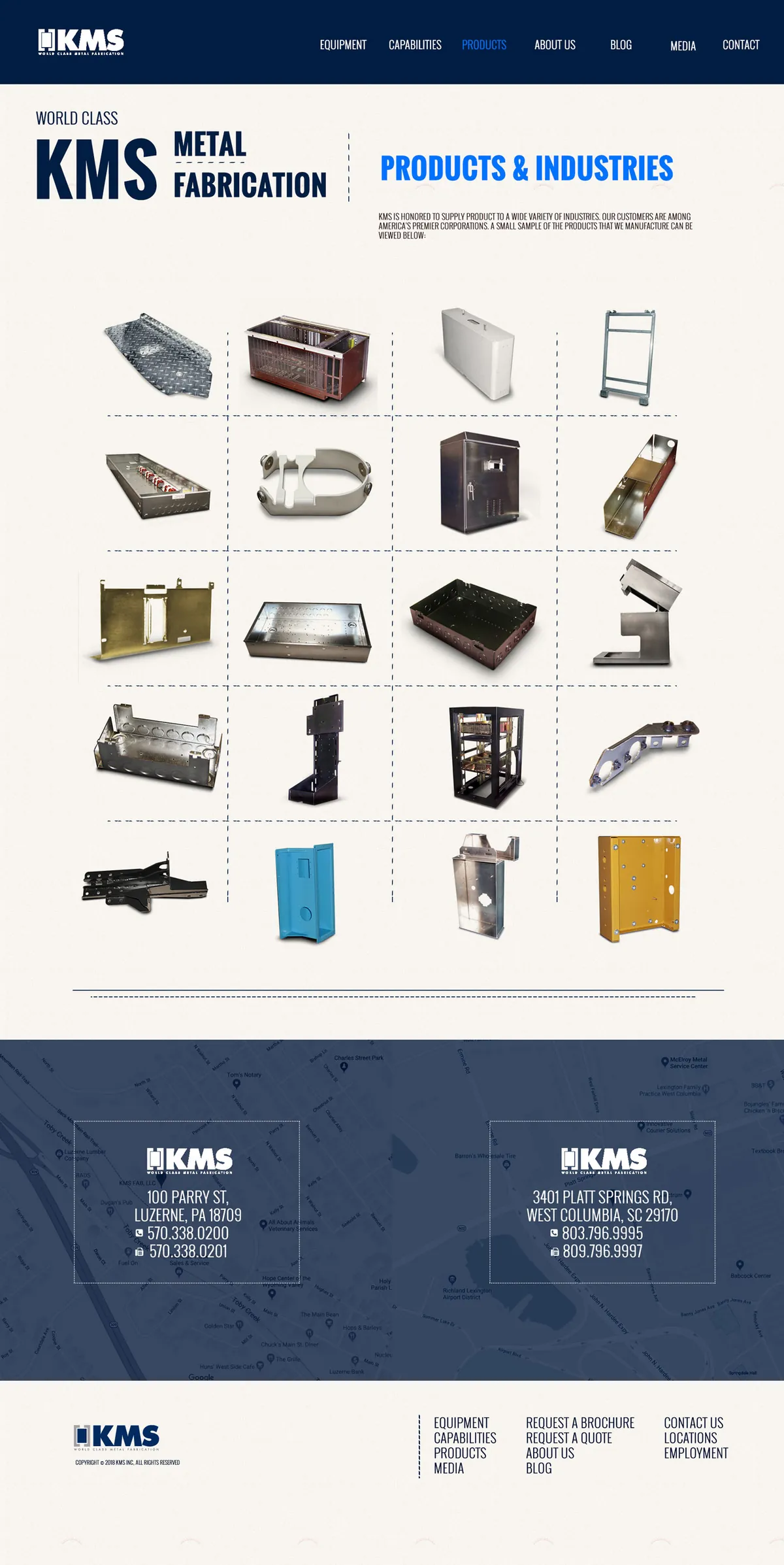 KMS Metal Fabrication: products