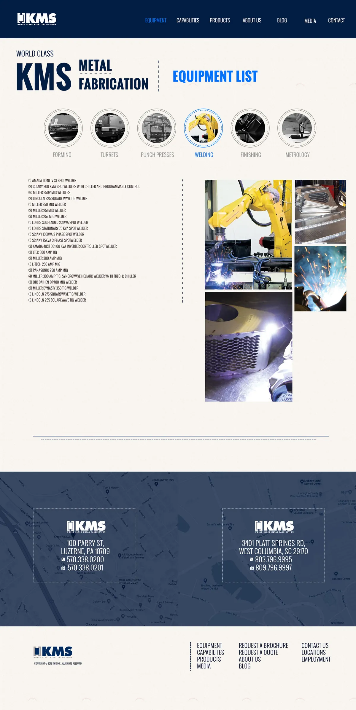 KMS Metal Fabrication: equipment welding