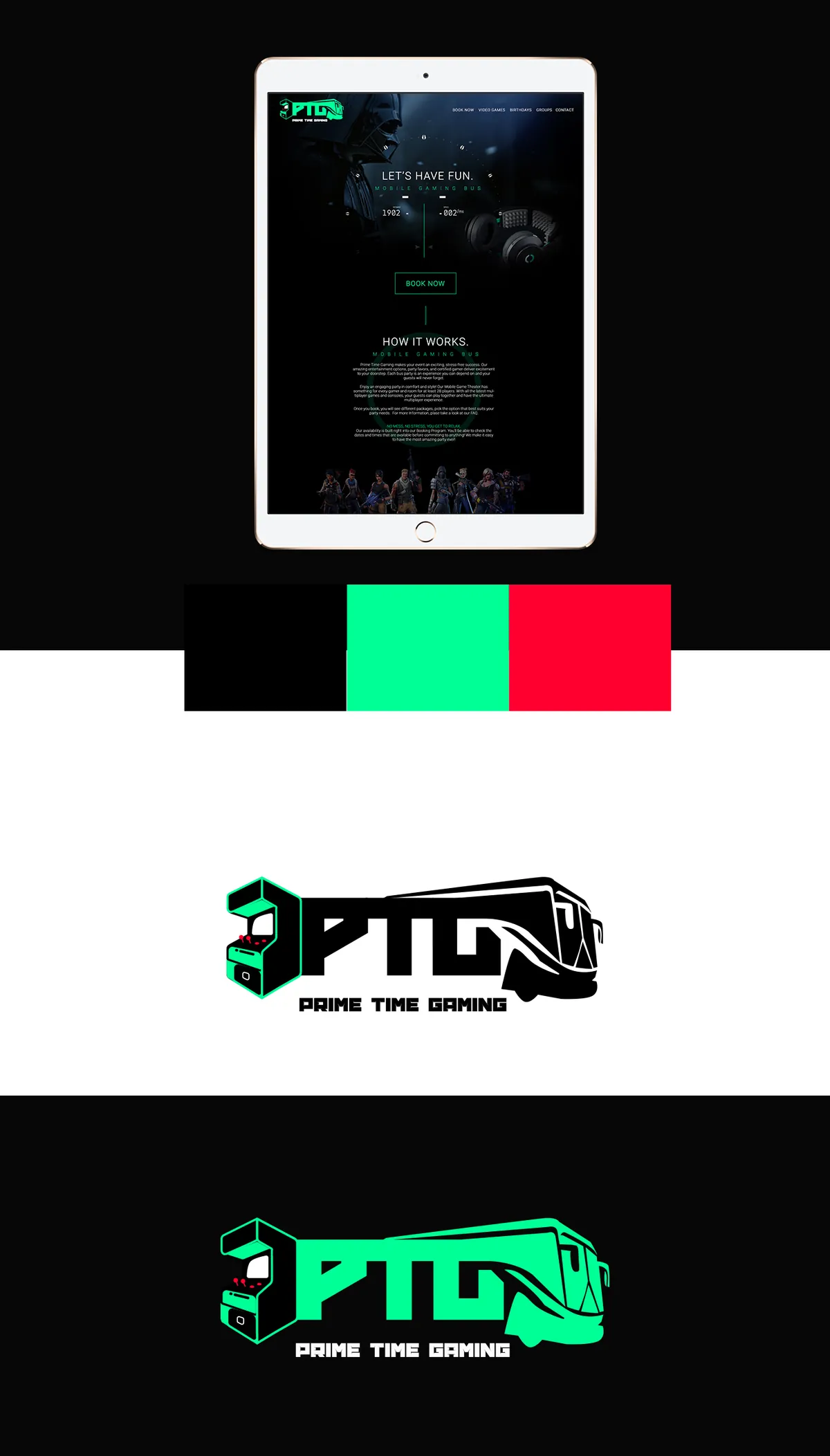 Prime Time Gaming: colors