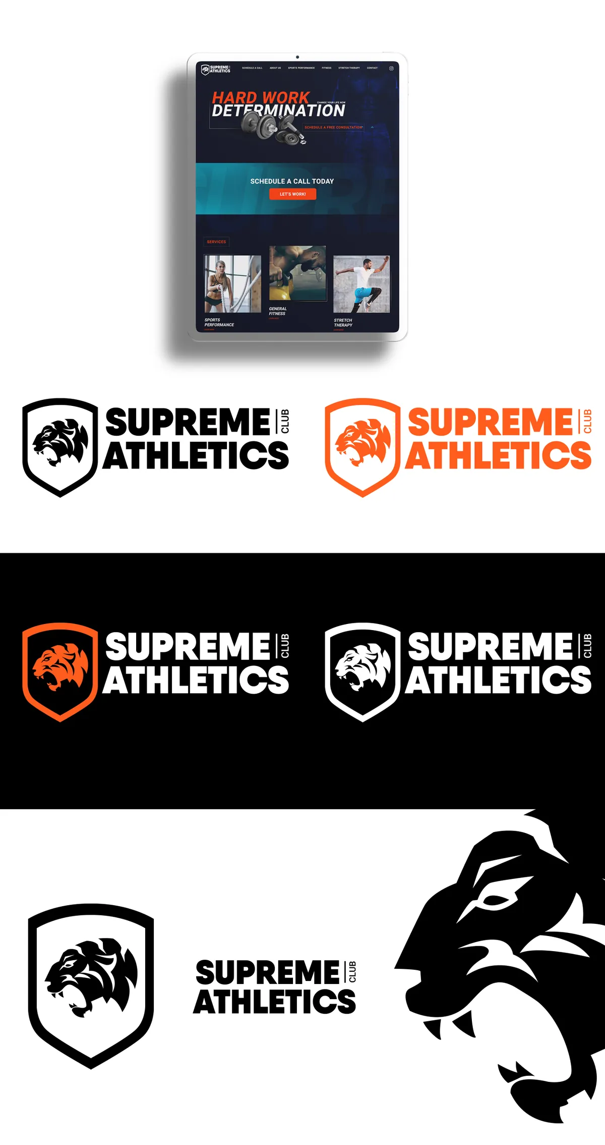 Supreme Athletics Club: branding
