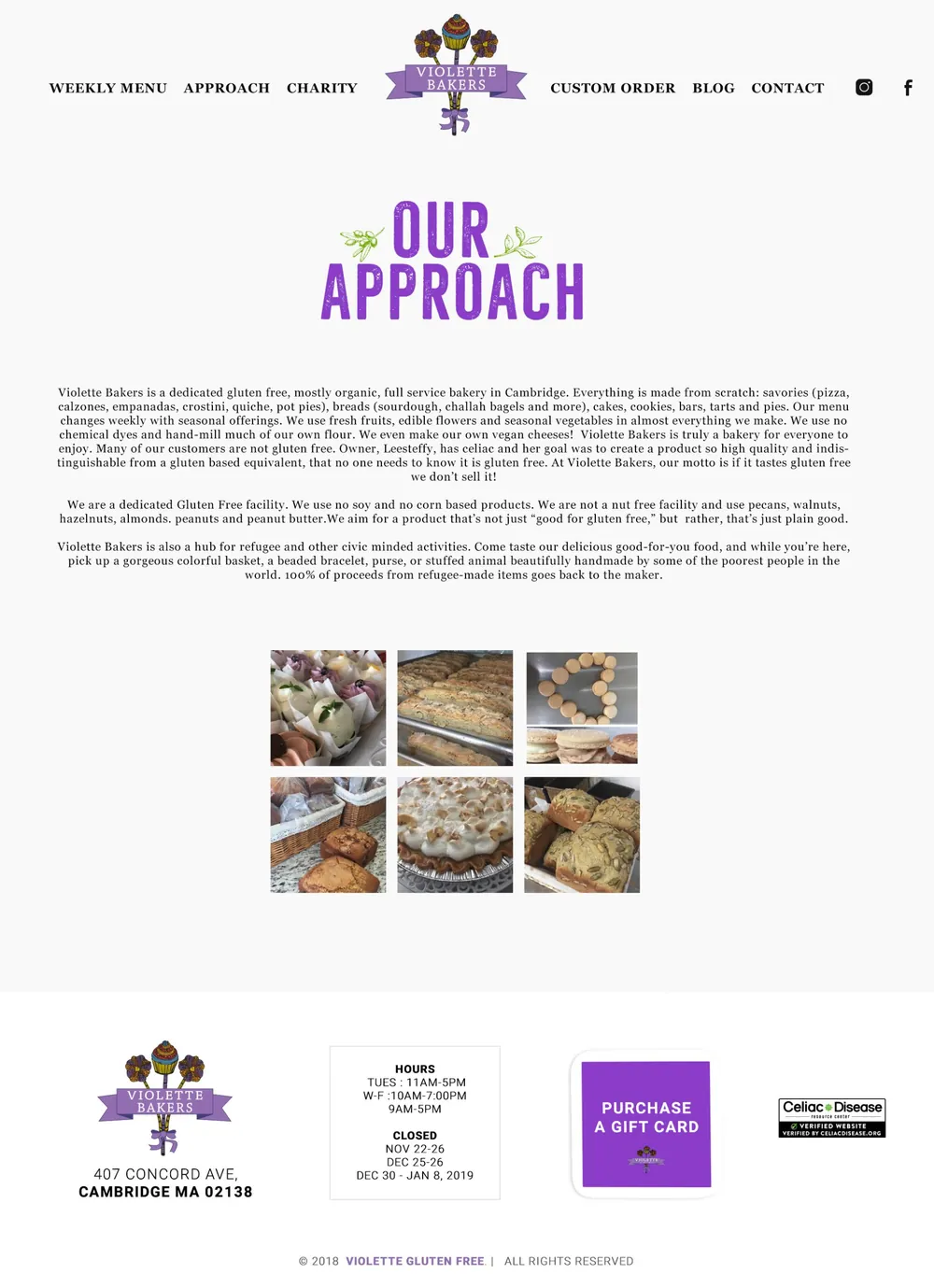 Violette Bakers: approach
